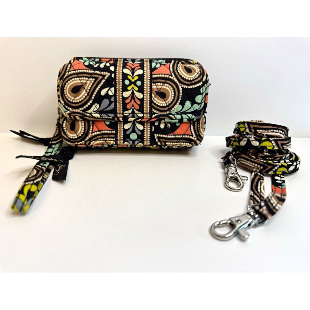 Vera Bradley 3-in-1 Crossbody Wallet Purse - Retired Sierra Pattern